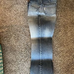 Mens heavy starch Cinch jeans